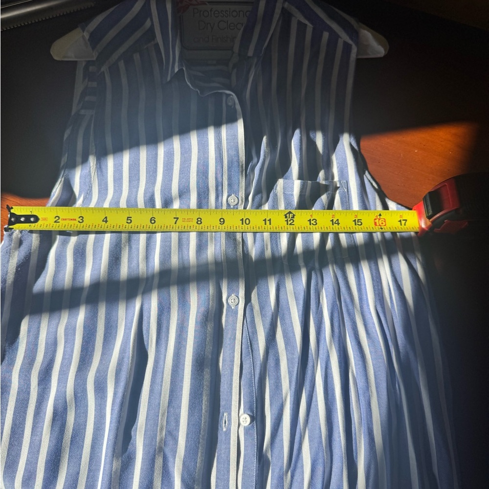 Rails Blue and White Striped Dress - Picture 5 of 5